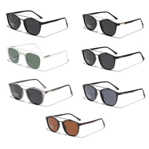 Lunettes de vue en acétate CP d'exception et finitions double pont - 6