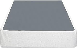 Lexicon Omax Twin Size Mattress Foundation in White