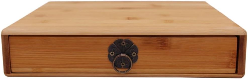 SEWACC Tea Storage Organizer Drawer Box with Pull Ring for Coffee and Tea Easy Open and Close Long Time Use Firm and Compact Structure Unique Package
