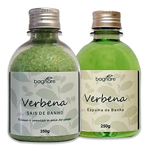 Sais E Espuma De Banho Banheira Hidromassagem Verbena 250ml