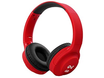Trevi DJ 601 M - Auriculares de Diadema con micrófono, Rojo | Ya disponible en tu tienda friki favorita! En mundofriki.es!