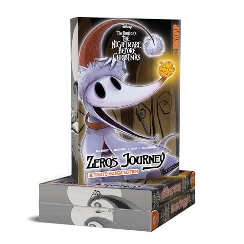 Disney Tim Burton'S The Nightmare Before Christmas: Zero'S Journey (Ultimate Manga Edition With Sprayed Edges)