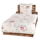 - Kuschelig warme Fleece Flauschbettwäsche für die Wintermonate - 100% Polyester - Schadstoffgeprüft nach Öko Tex Standard 100 - Atmungsaktiv - Feuchtigkeits- und Temperaturausgleichend - Hautsympathisch