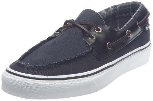 Vans Zapato Del Barco baskets mode mixte adulte en toile noire et semelle vulcanisée style skate
