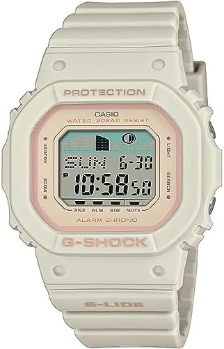 Casio Women's Digital Quarz Watch with Plastic Strap GLX-S5600-7ER, Grey, GLX-S5600-7ER-AMZUK, Grey, GLX-S5600-7ER-AMZUK