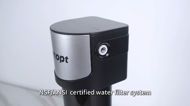 Image of Vortopt Water Filtration, Q5-C2 28000 Gallon Under Sink Water Filter | NSF /ANSI 42 Certified Water Purifier for Sink,Large Flow Flux, Reduces PFOA /PFOS, Direct Connect to Kitchen Faucet.