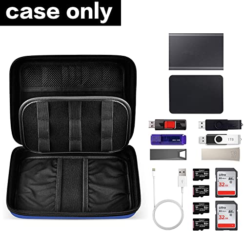 Usb Flash Drive Case - Thumb Drive Holder Organizer, Memory Card Sd Sdxc Sdhc Card Storage Bag, Electronic Accessories Box For Sandisk/ For Samdata/ For Samsung/ For Topesel/ For Pny (Box Only) #TOP1