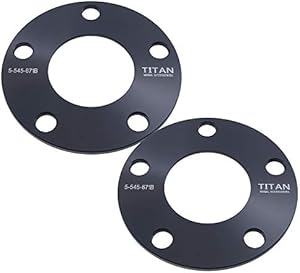 2pc 5mm 5x114.3 Hubcentric Wheel Spacers (67.1mm Bore) Fits Mitsubishi Lancer Evo & Others