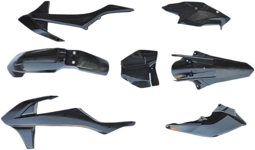 Motocross Plastic Compatible With SX SXF XC 2016 2017 2018 Full Body Fairing Side Panels Fuel Tank Radiator Shrouds(White)