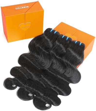 Amazon.com : Misstoo 15A Cambodian Body Wave Bundles, 3 Bundles 18 20 ...