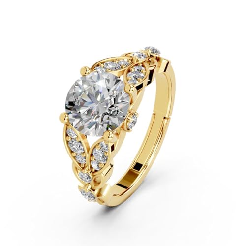 Miss Highness 925 Pure Silver Ring for Women Solitaire Adjustable Ring Certified Sterling Silver Jewellery Dai
