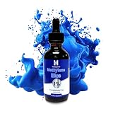 Methylene Blue1% Pharmaceutical Grade Drops (USP Grade) with Balanced Electrolyte Solution for Brain Health & Cognitive Support, Third-Party Tested, 2 fl oz / 60ml
