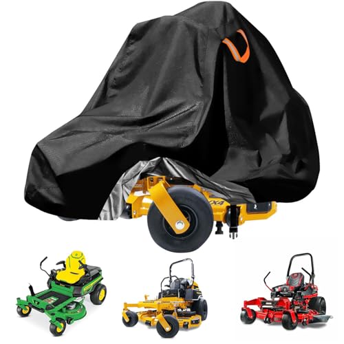 Zero-Turn Lawn Mower Covers,Waterproof Outdoor Riding Mower Cover,Fits up to