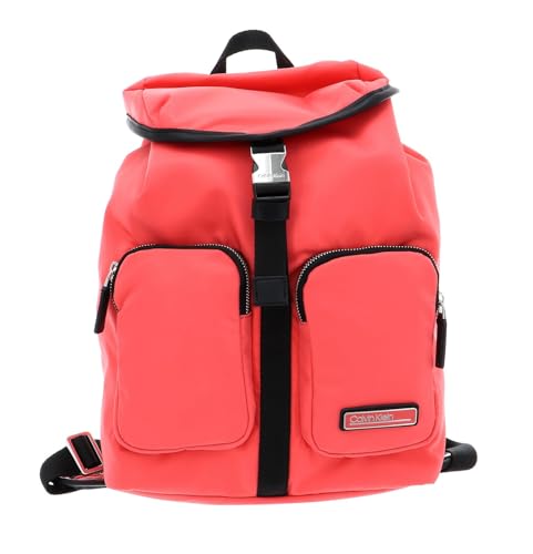Image of Calvin Klein Primary Backpack Lg, Women’s Backpack, Red (Coral), 1x1x1 cm (W x H L)