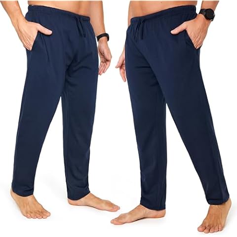 CityComfort Men's Pyjama Bottoms Pack of 2 Cover