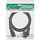 InLine® 16647F Netzkabel, Schutzkontakt gewinkelt auf Kaltgerätestecker C13, 0,3m