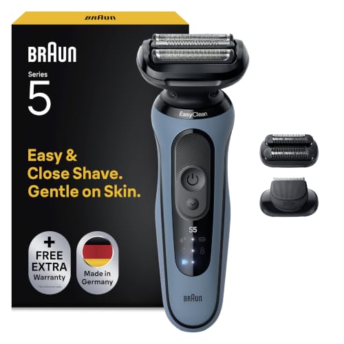 Braun Rasoir Electrique Homme Series 5 52-A1820SI, Azure