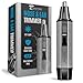 Lifetime Replacement Guarantee ToiletTree Professional Water Resistant Heavy Duty Steel Nose Trimmer with LED Light, Silver