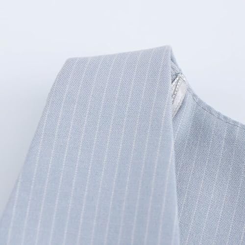 CORIRESHA Women's Fashion Spring Button V Neck Sleeveless Splicing Business Work Vest4