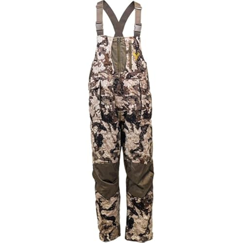 HOT SHOT Men’s Elite Camo Hunting Bib, Waterproof Men’s Camouflage Overalls, Insulated All-Day Cold Weather Hunting Clothes