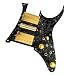 HSH Prewired Guitar Pickguard Loaded Humbucker Pickup Set Multifution Welding Harness Gold Hardware guitar pickguard pickup