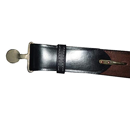 warreplica US Officer's Black Leather Belt - Reproduction2