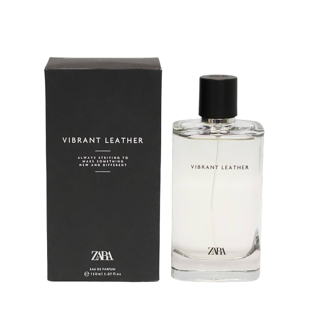 Amazon.com : Zara Vibrant Leather Cologne for Men EDP Eau De