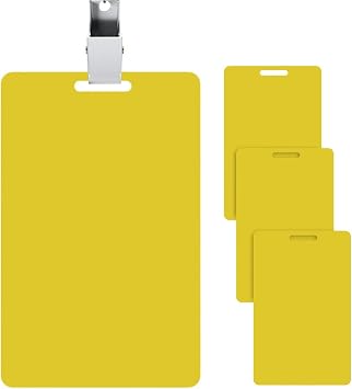 Erasable Notepad Badge - Reusable Pocket Writing Board Set | Vertical Mini