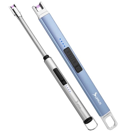 Encendedor eléctrico USB recargable con cuello flexible 360°