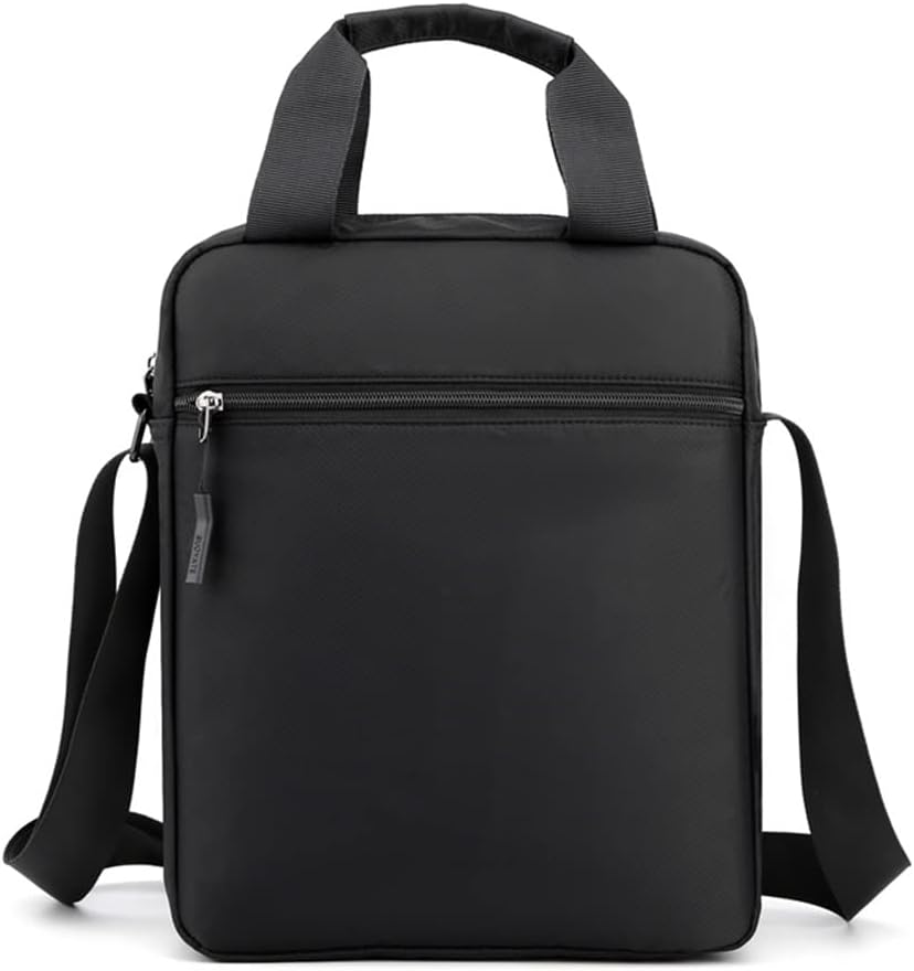 Solid Color Large Capacity Shoulder Bags For Men Leisure Outdoor Travel Oxford Cloth Messenger Bag