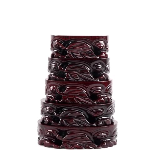 Piédestal de Bonsaï en bois massif sculpté pour vase et statue