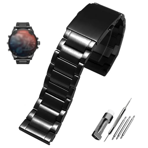 Bracelet montre 26mm métal doré pour un style masculin affirmé