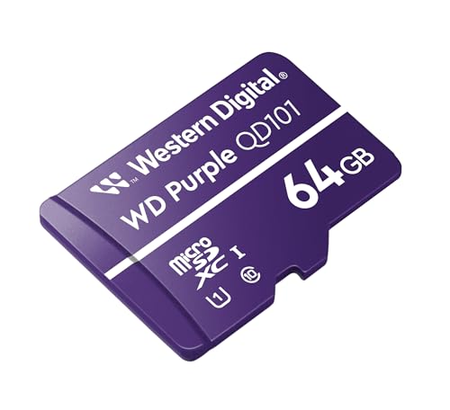 price history - Western Digital WD Purple 64GB Surveillance and Security Camera Memory Card for CCTV & WiFi Cameras (WDD064G1P0C)