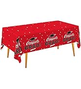 Graduation Party Decorations , Gongrats Grad Tablecover for 2023 Graduation Party Supplies, 3 pcs...