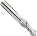 Melin Tool AMG-DP Carbide Drill Mill, Uncoated (Bright) Finish, 30 Deg Point Angle, 2 Flutes, 2.5