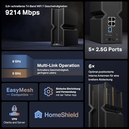 TP-Link Archer BE550 WiFi 7 Router