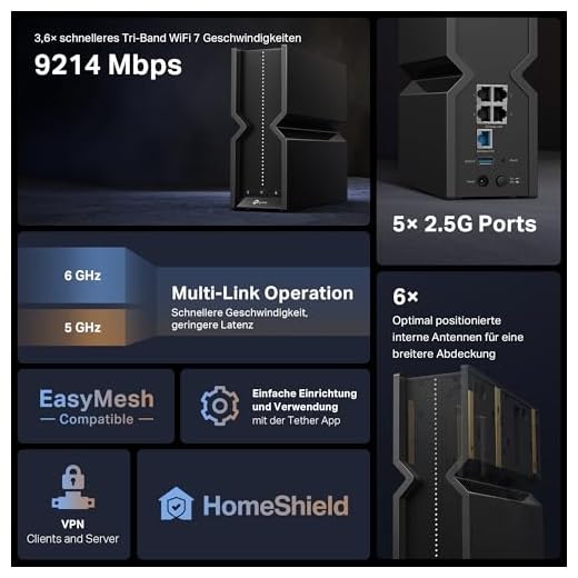 TP-Link Archer BE550 WiFi 7 Router