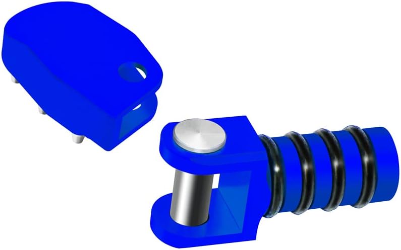 DRZ400 DRZ400S DRZ400SM Rear Cleats Brake Pedal Shift Lever Toe Peg Compatible With DR-Z400E 2000-2024,DR-Z400S 2000-2024,DR-Z 400SM 2005-2024 (Blue)