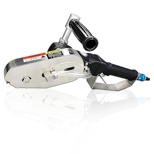 CIELOBLOEN Air Pneumatic Corrugated Cardboard Trimmer, Carton Box Waste Stripper Machine for Efficient Waste Paper Edge Cutting, Industrial-Grade 2500rpm Trimming Tool,Middleteeth-Doubleclaws