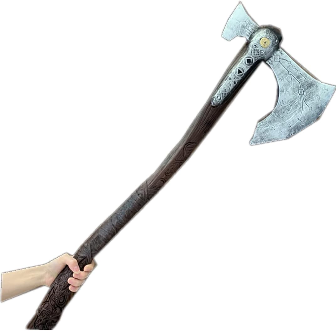 damdos Halloween Cosplay Props for God-War Axe Foam Leviathan Kratos Axes Weapon Birthday Gifts