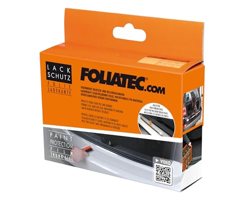 Ladekantenschutzfolie Foliatec für Autos transparent, 9,5 x 120 cm