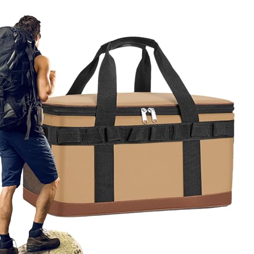 Portador de hielo aislado, bolsa térmica multiusos, resistente a fugas, enfriadores portátiles con asas ergonómicas, bolsa con estilo de diseño moderno, bolsa térmica para playa, piscina, golf, camión