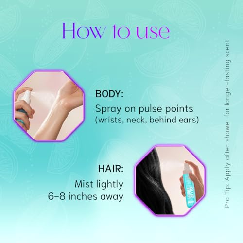 Image of WOW Skin Science Blue Ember Unisex Body & Hair Perfume Mist | Fresh Aquatic Amber Fragrance with Niacinamide | Lightweight, Skin-Close Scent for Men & Women | Grapefruit & Sea Notes over Cool Amber Woods | 100 ml