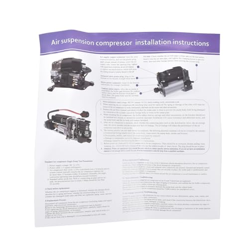 Rear Air Suspension Compressor Pump Replacement for Armada 2017-2020 by NEWZQ - Used condition - Image 7