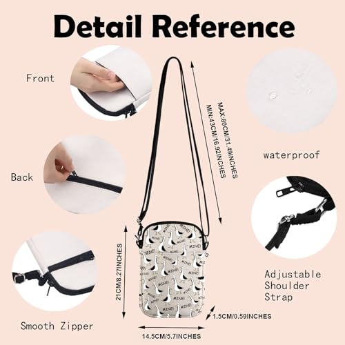 Nemo Seagull Crossbody Bag Seagull Lovers Gift Underwater Animal Gift Seagull Souvenir Gift2