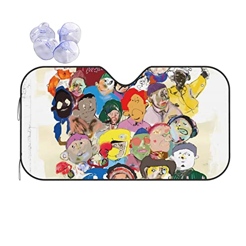 �ԗp�T���V�F�[�h �ԑ����悯 ���Ă��h�~ King Gnu �L���O�k�[ �f�M �Ռ� �܂肽���� ���O���΍� Uv�J�b�g �Ռ� �f�M ���O���J�b�g �ԗp�T���V�F�[�h S