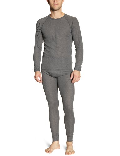 Preisvergleich Produktbild maier sports Herren Funktionswäsche Set Adrian, Anthracite Melange, L, 998180