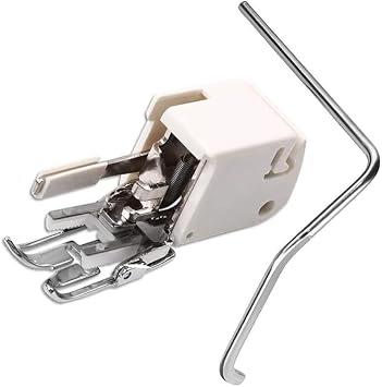 #214875014 Even Feed Walking Foot with Quilting Guide Sewing Machine Presser Foot 5mm Compatible with Brother Singer Janome Sewing Machine