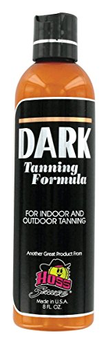 Dark Tanning Lotion | for Beginners | from Hoss Sauce Tanning Products 8oz