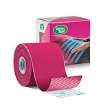 VetkinTape 6 cm - Kinesiologie Tape für Pferde und Hunde - Tier Tape & Sport Tape Pferd - Wasserfest & Hypoallergen - Muskel- und Gelenkunterstützung - Hunde Tape - 5 m - 1 Rolle - Rosa